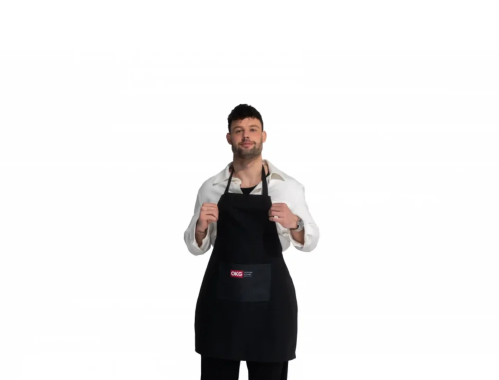 OKG Kochschürze - Schwarz