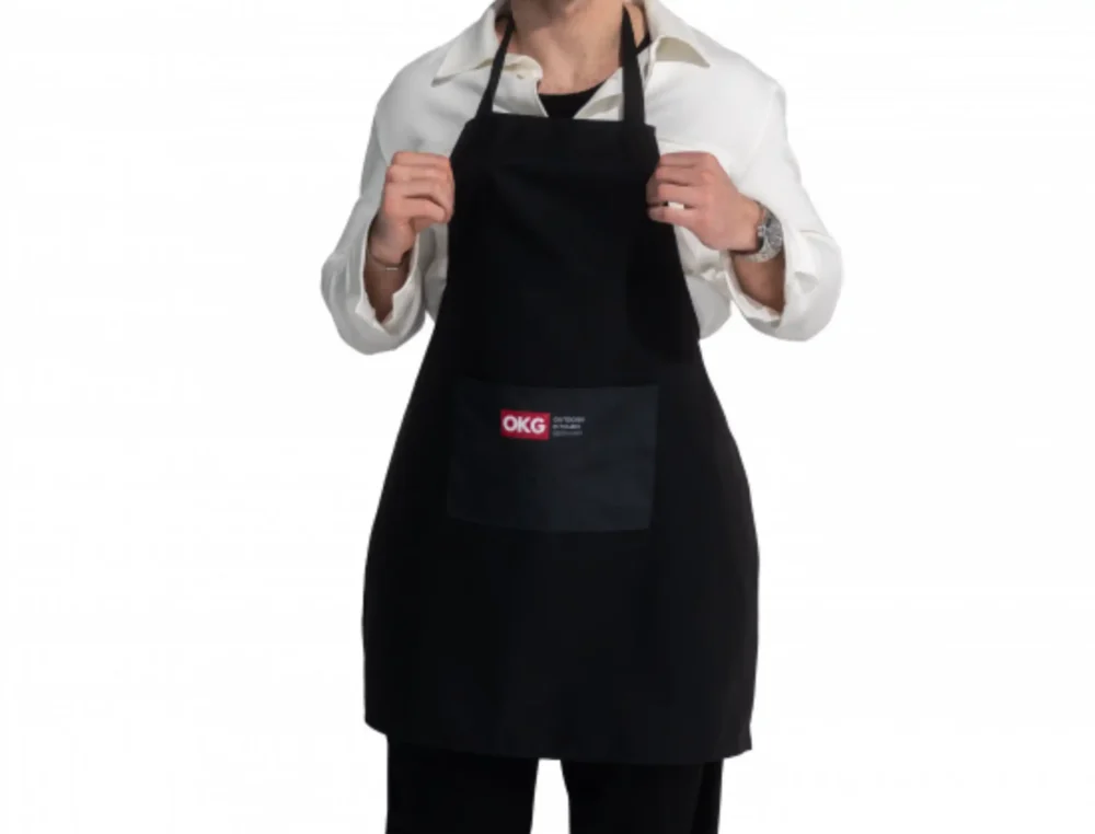 OKG Kochschürze - Schwarz – Bild 2