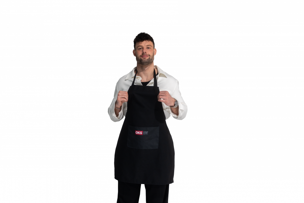 OKG Kochschürze - Schwarz