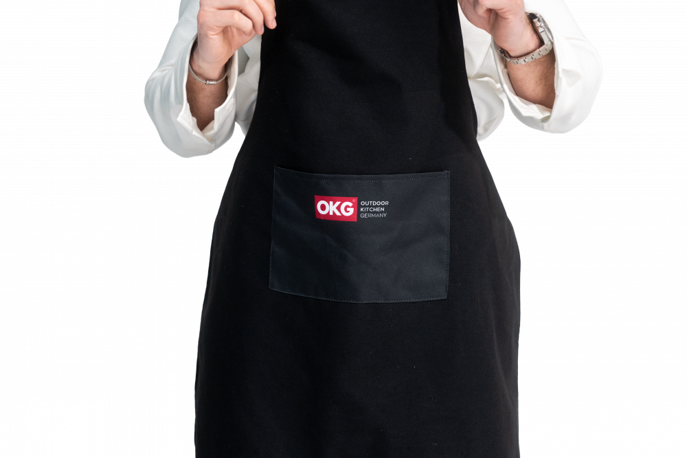 OKG Kochschürze - Schwarz – Bild 2